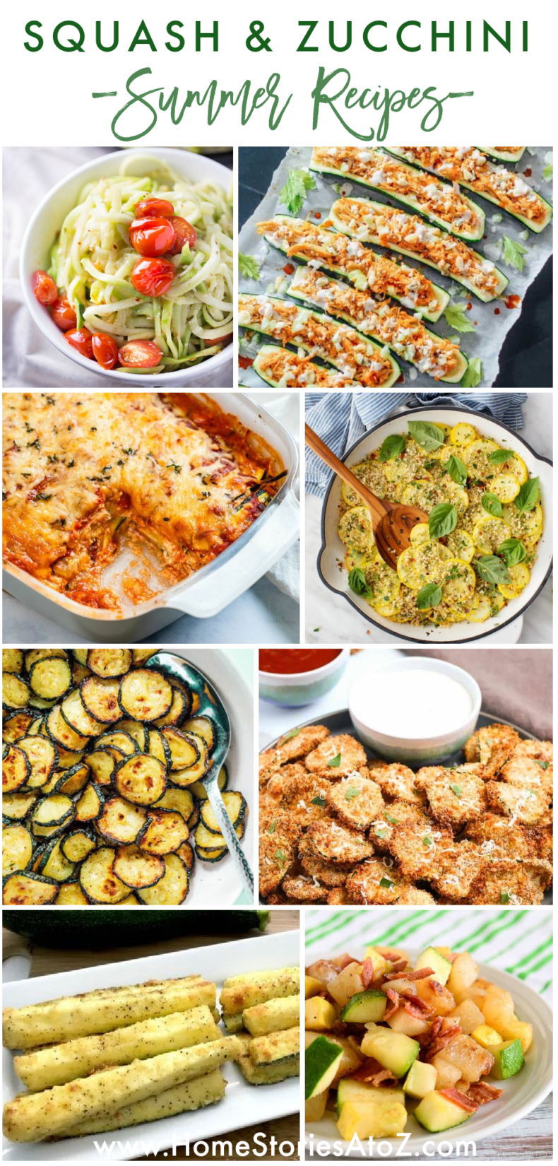 Squash and Zucchini Summer Recipes