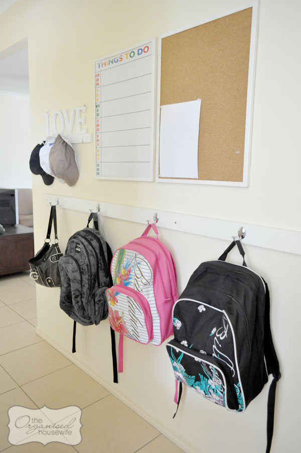 Back to School Organization - The Organised Housewife