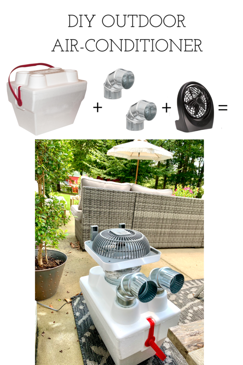 Summer Life Hacks - DIY Outdoor Air Conditioner by Home Stories A to Z