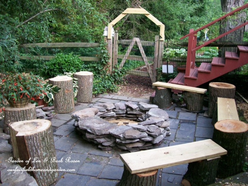 DIY Firepit by Our Fairfield Home and Garden
