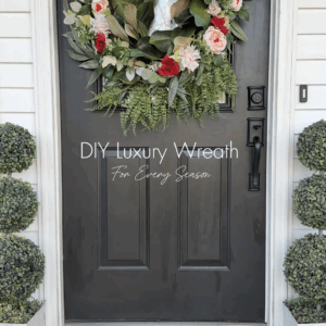 how to make diy valentine's day wreath